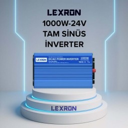 Lexron 1000W 24v Tam Sinüs İnverter